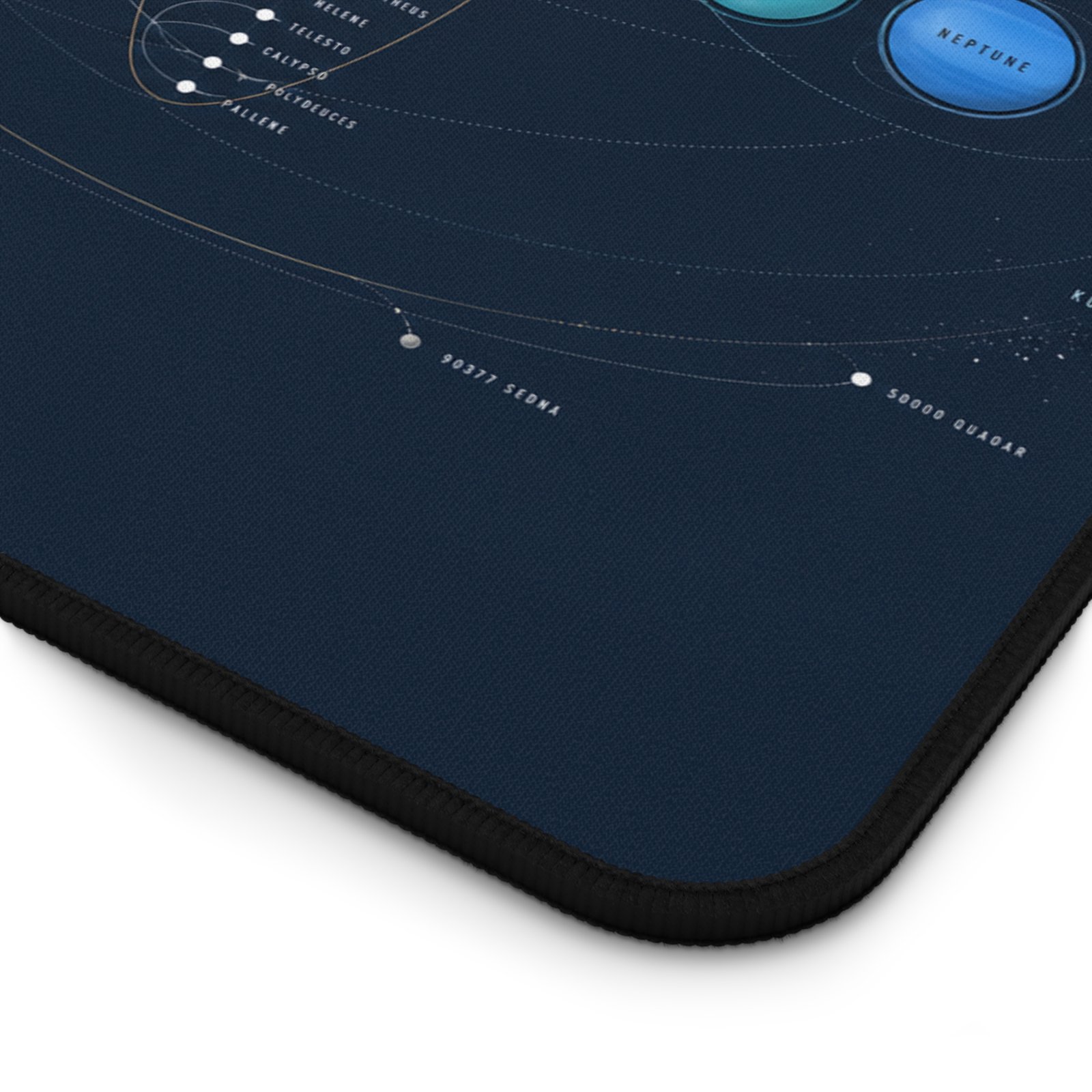Solar System Desk Mat — Illustrated Planetary Layout Mousepad for Gamers & Space Lovers - Image 5