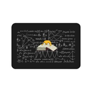 Math Study Desk Mat — Cute Genius Duck with Formulas